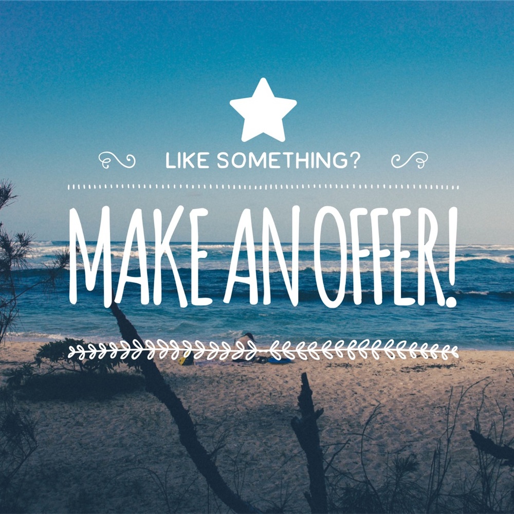 Offers always welcome